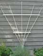Large Fan Vinyl Trellis