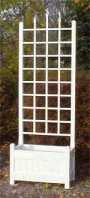 Trellis with Planter
