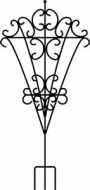 Scroll Fan Trellis