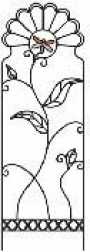 Green Madison Trellis 16"" x 48""