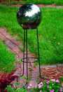 Wrought Iron Gazing Globe Pedestal Base