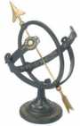 Cast Iron Armillary Sundial