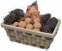 Birch Rectangle Mixed Gift Basket