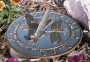 Dragonfly Sundial Verdigris