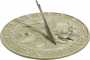 Frog Sundial Verdigris