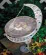 Sun And Moon Sundial Verdigris